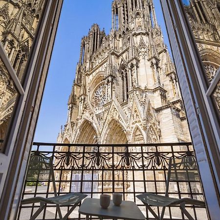 Апартаменти Au Pied De La Cathedrale #Vuemagique Реймс Екстер'єр фото