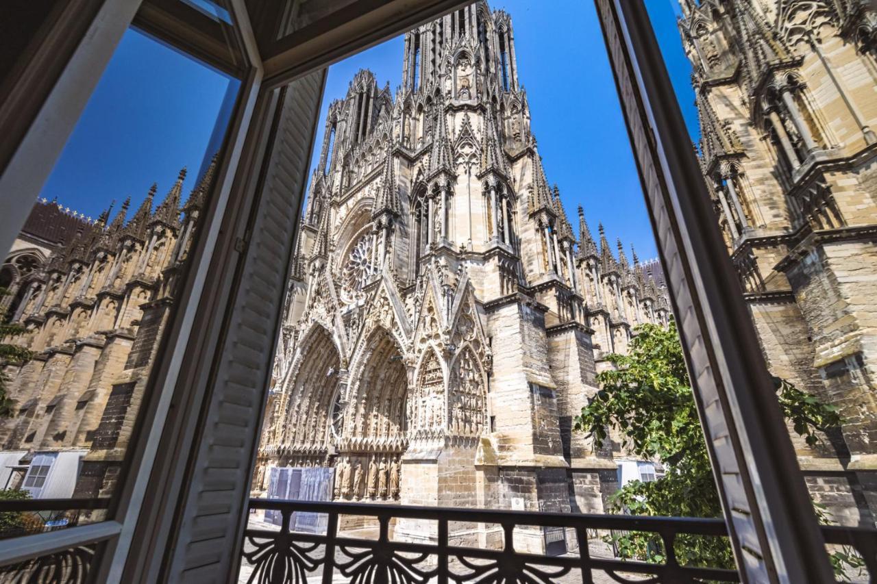 Апартаменти Au Pied De La Cathedrale #Vuemagique Реймс Екстер'єр фото